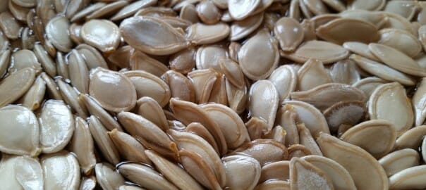 Cinnamon pumpkin seeds.