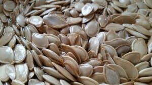 Cinnamon pumpkin seeds.