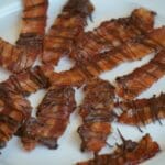 Chocolate Drizzled Candied Bacon