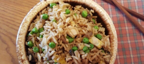 Fried Rice and Vegetables