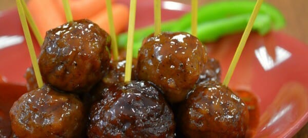 Sweet Barbeque Meatballs