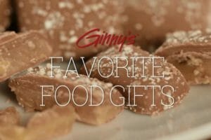 Ginny's Favorite Food Gifts - Close-up of pieces of Award-Winning Milk Chocolate Covered Butter Toffee.