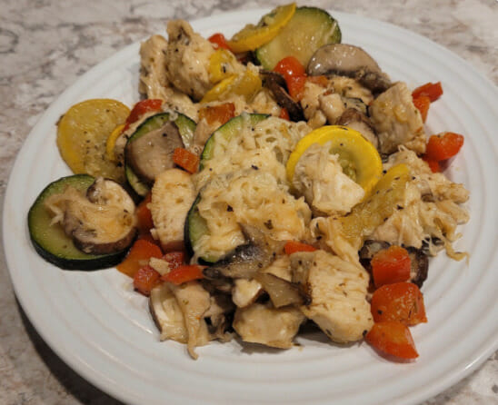 Italian Chicken and Vegetable Skillet