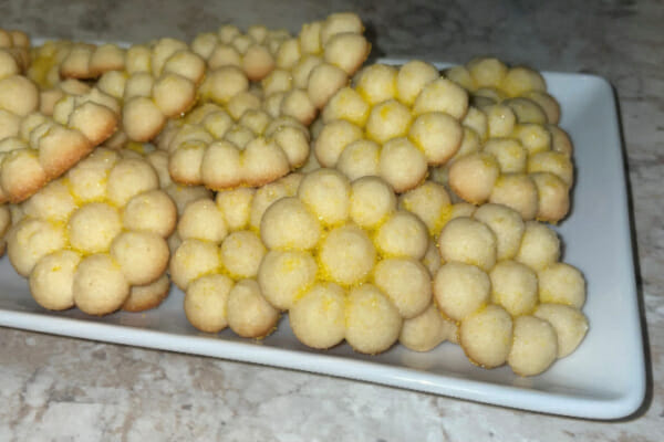 Lemon Spritzer Cookies